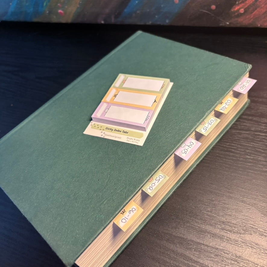 Sticky Index Tabs
