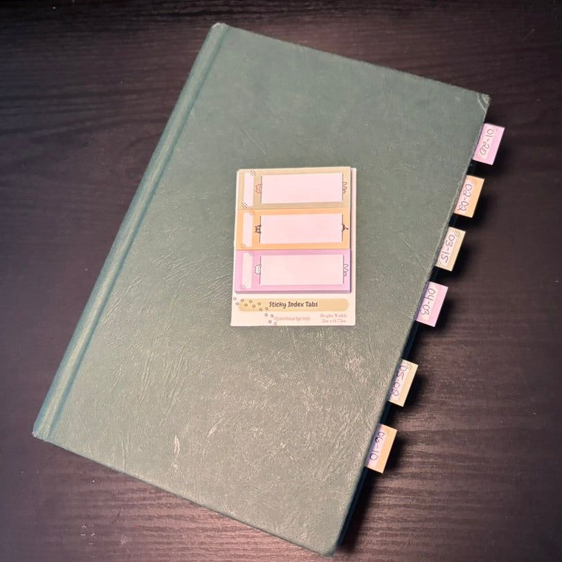 Sticky Index Tabs