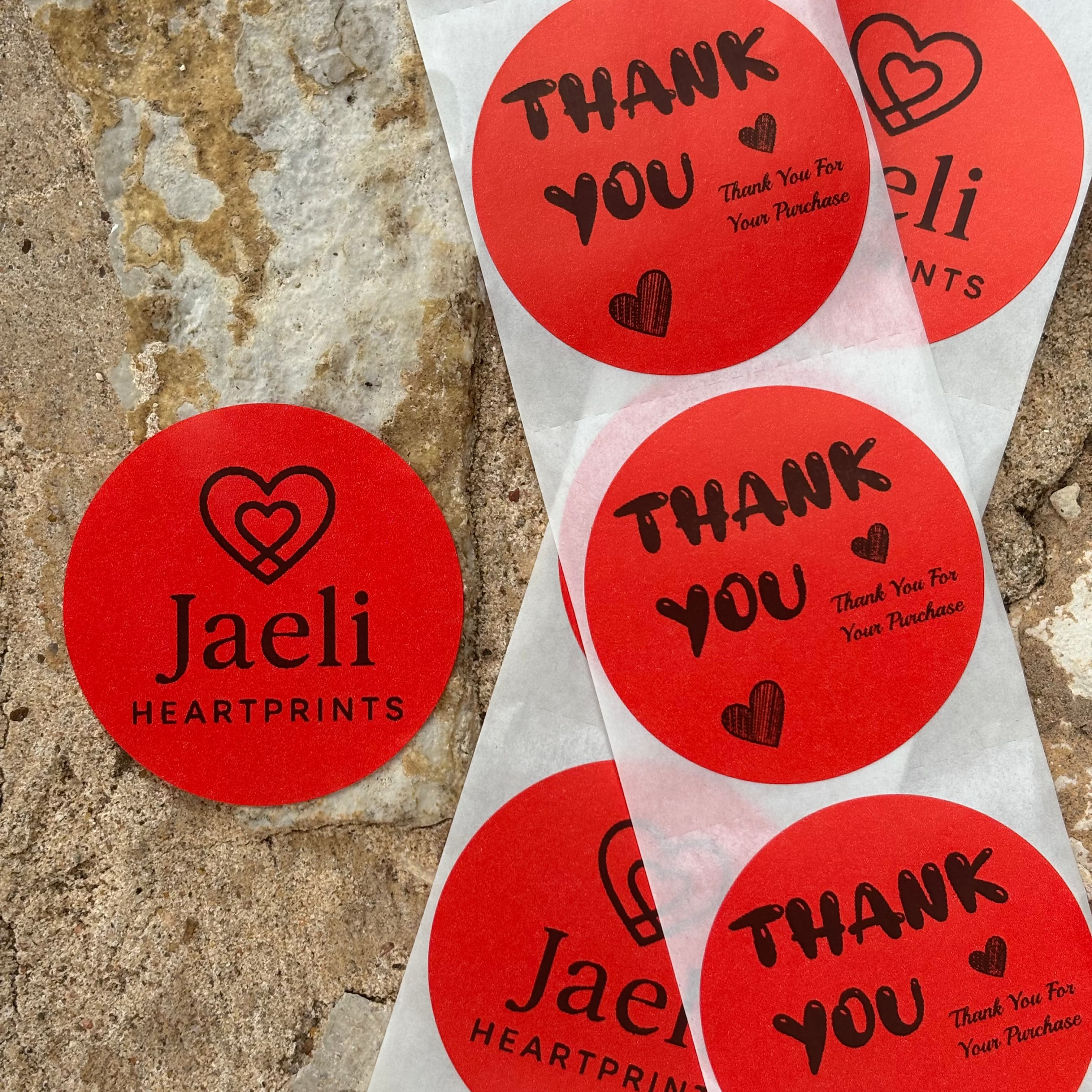 50 pcs 2" Round Stickers