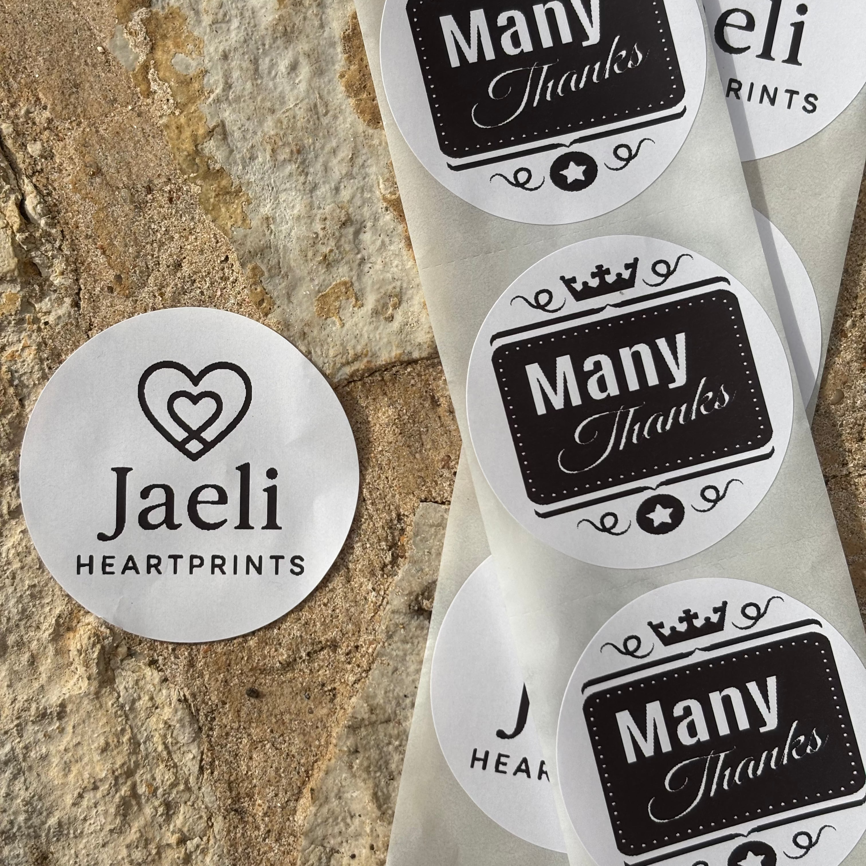 50 pcs 2" Round Stickers