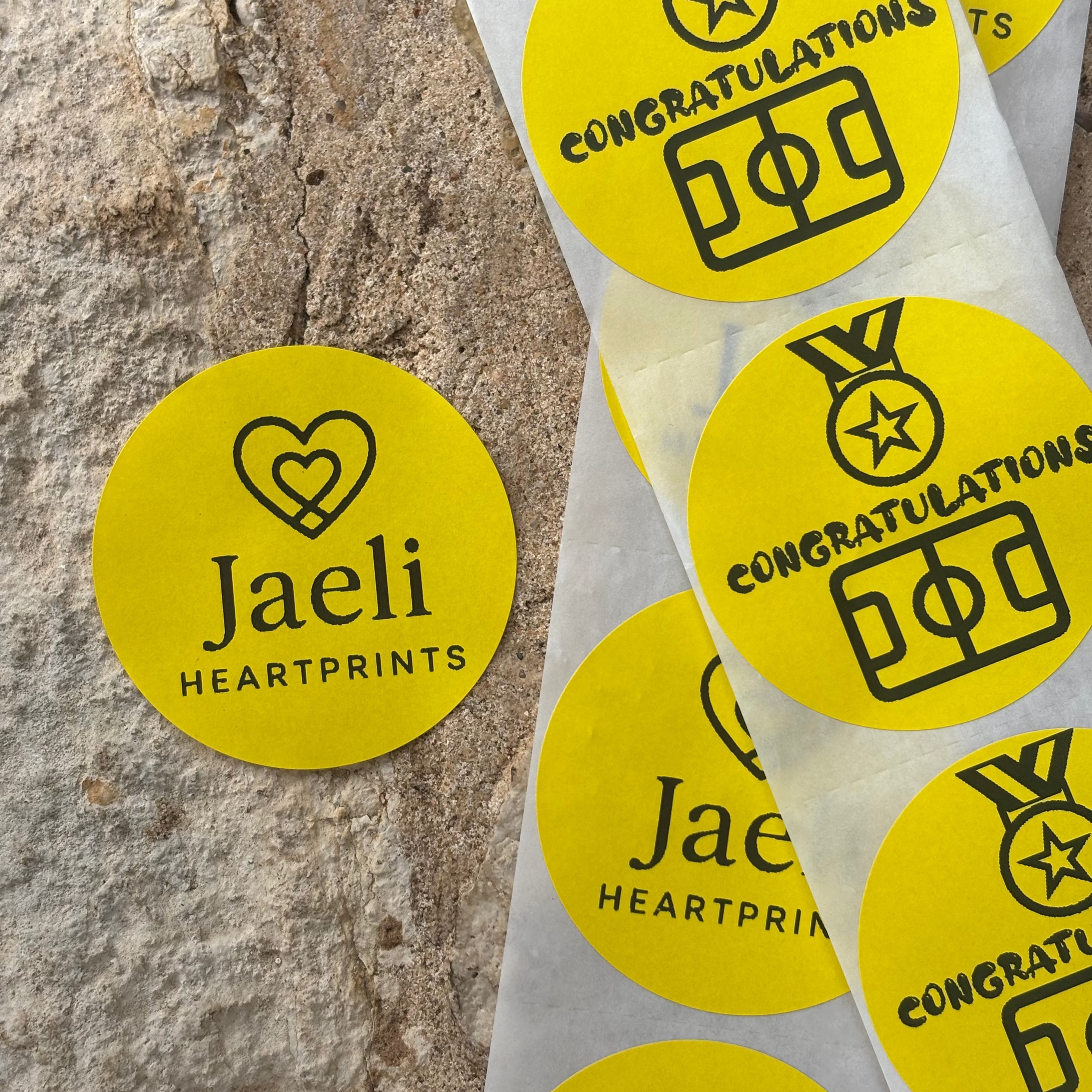 50 pcs 2" Round Stickers