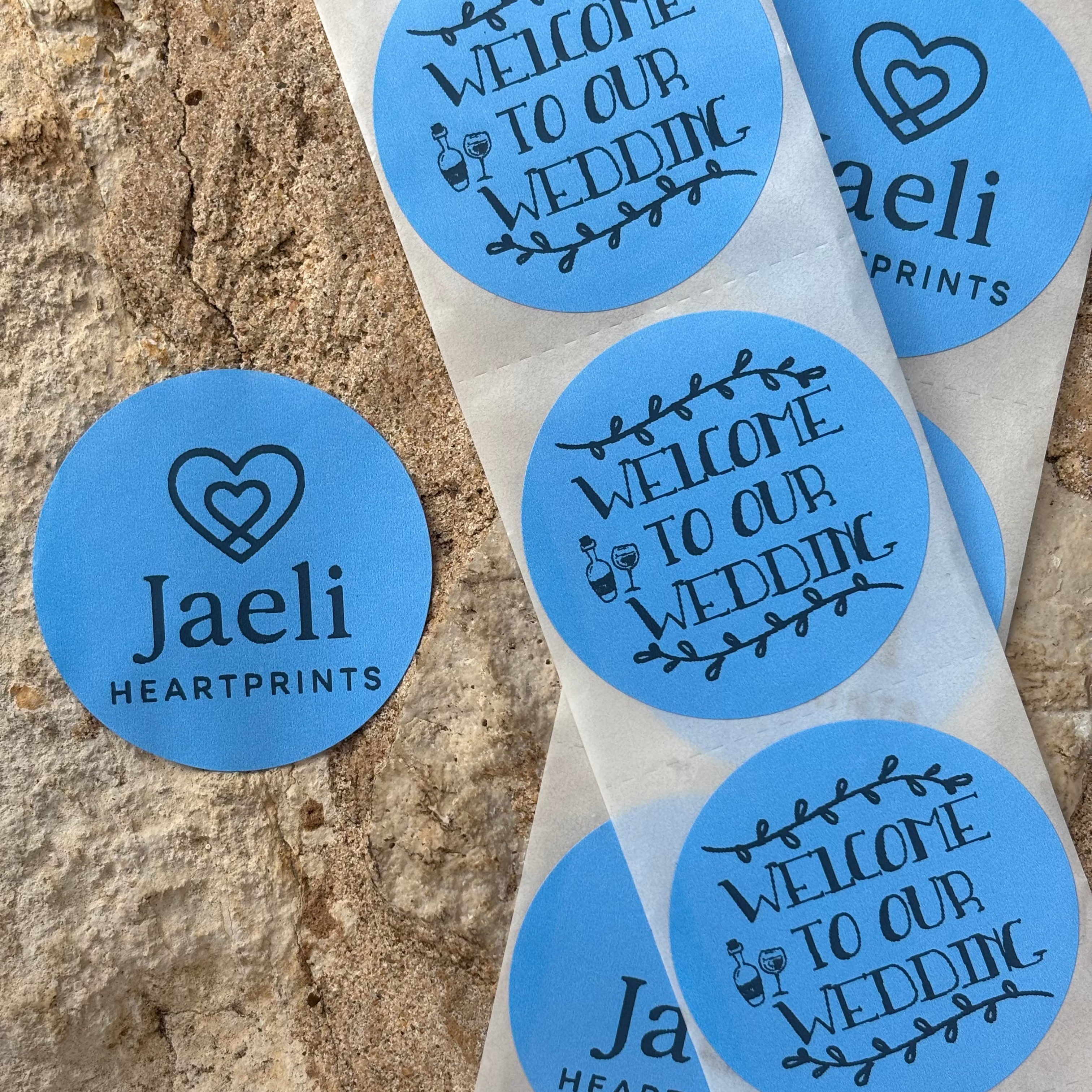 50 pcs 2" Round Stickers